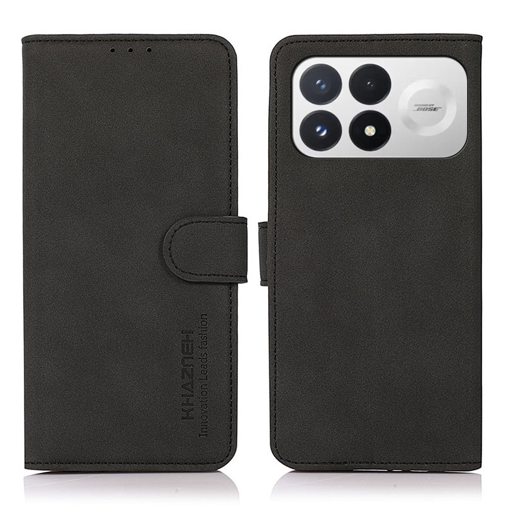 KHAZNEH For Xiaomi Poco F9 Pro 5G  /  Redmi K100 Pro 5G (China) Case Anti Scratch PU Leather Wallet Stand Phone Cover