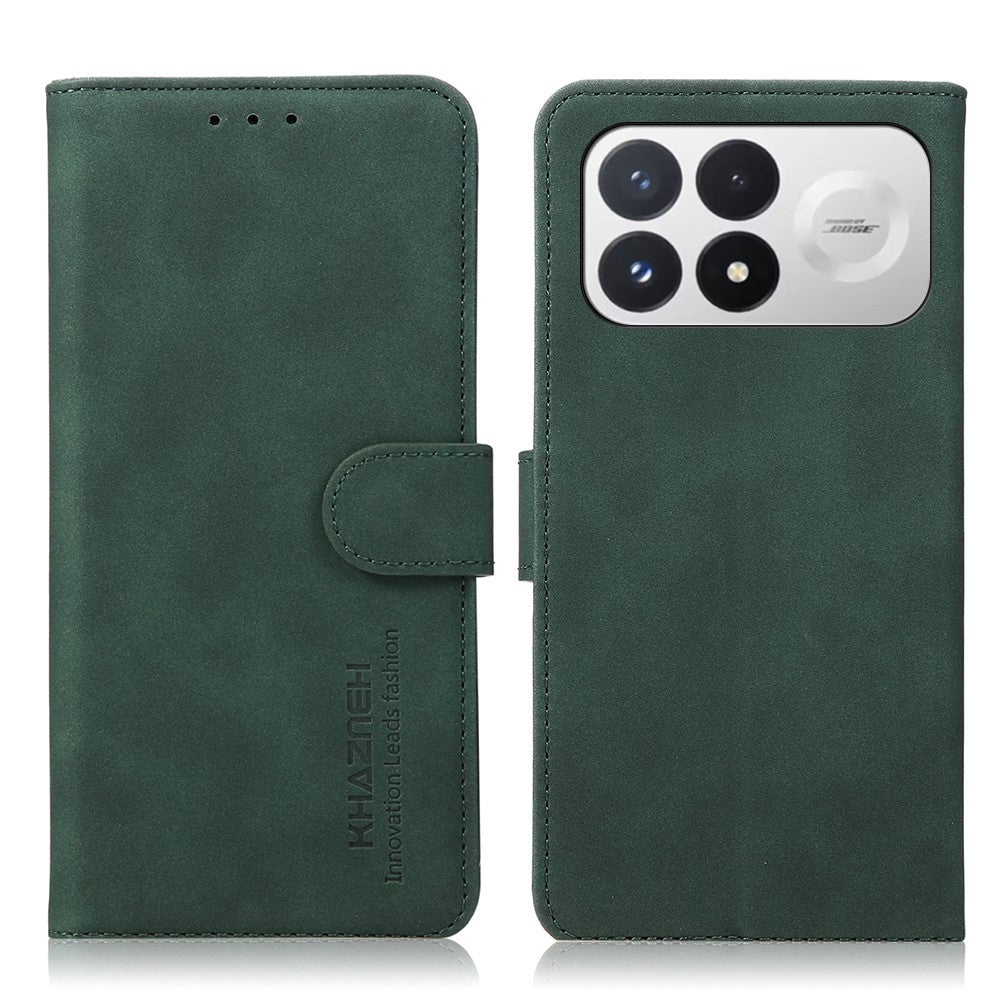 KHAZNEH For Xiaomi Poco F9 Pro 5G  /  Redmi K100 Pro 5G (China) Case Anti Scratch PU Leather Wallet Stand Phone Cover