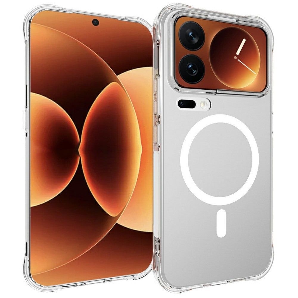 For Xiaomi 18 Pro Max Magnetic Case TPU Anti-drop Phone Back Cover