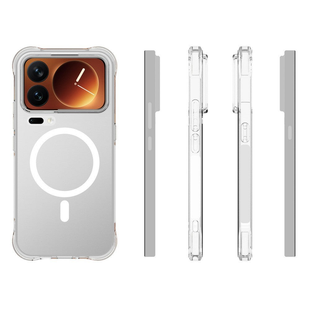 For Xiaomi 18 Pro Max Magnetic Case TPU Anti-drop Phone Back Cover