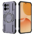 Xiaomi Redmi 17 5G / 17 4G magnetisk Butterfly Armor-cover i PC + TPU med hulmønster og varmeafledning