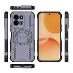 Xiaomi Redmi 17 5G / 17 4G magnetisk Butterfly Armor-cover i PC + TPU med hulmønster og varmeafledning