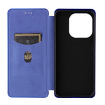 For Xiaomi Redmi Note 17 Pro Max 5G Phone Case Carbon Fiber Texture Drop-Proof PU Leather Phone Cover