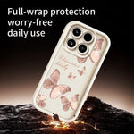 For Xiaomi 17T TPU Case Butterfly Pattern Rubberized Phone Back Cover