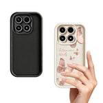 For Xiaomi 17 TPU Case Butterfly Pattern Rubberized Phone Back Cover