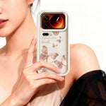 For Xiaomi 17 Pro TPU Case Butterfly Pattern Rubberized Phone Back Cover