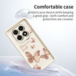 TPU Case For Xiaomi Redmi Note 15 5G (Global)  /  15 4G (Global)  /  Poco M8 5G Butterfly Pattern Rubberized Phone Back Cover