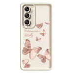 For Samsung Galaxy A36 5G TPU Case Butterfly Pattern Rubberized Phone Back Cover