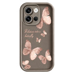 For OnePlus Nord 6 5G TPU Case Butterfly Pattern Rubberized Phone Back Cover