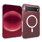 For Huawei Pura X View Magnetic Case TPU Anti-drop Phone Back Cover