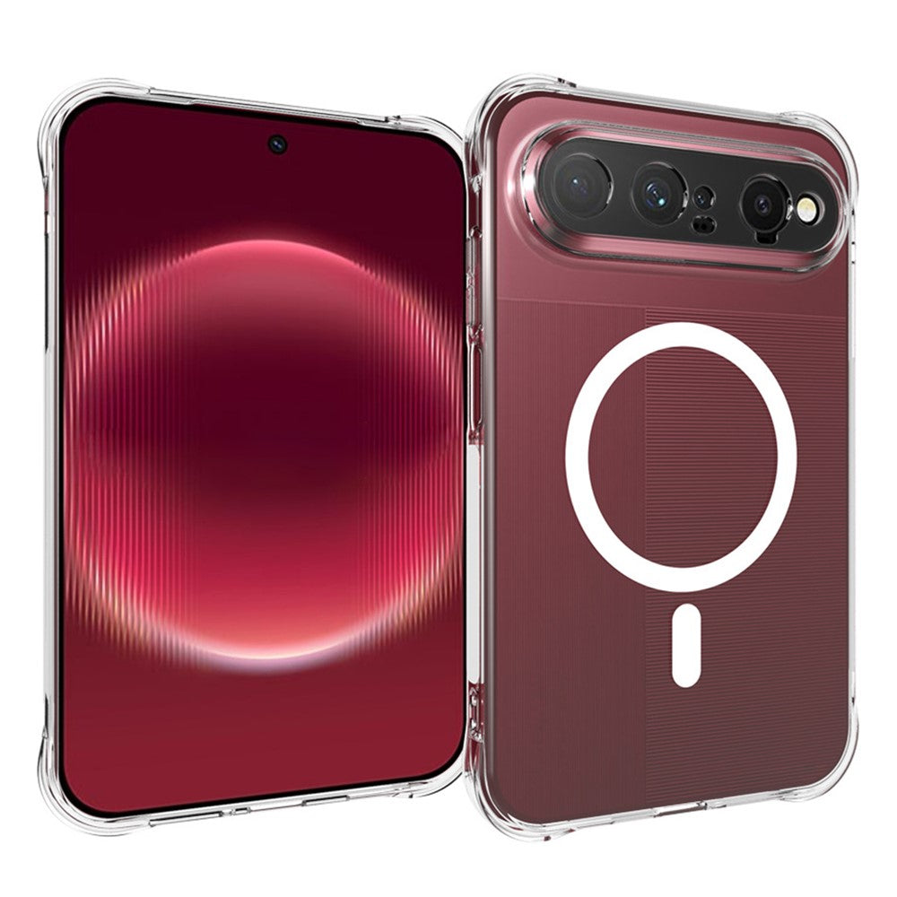 For Huawei Pura X View Magnetic Case TPU Anti-drop Phone Back Cover