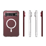 For Huawei Pura X View Magnetic Case TPU Anti-drop Phone Back Cover