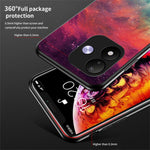 mobilskal för Xiaomi Redmi Note 17 4G (Global) / Note 17 (Indien / Kina) 5G / Note 17 5G (Global), Mönster Härdat Glas mobilskal