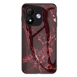 mobilskal för Xiaomi Redmi Note 17 4G (Global) / Note 17 (Indien / Kina) 5G / Note 17 5G (Global), Mönsterhärdat glas + PC + TPU Skyddande mobilskal