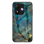 mobilskal för Xiaomi Redmi Note 17 4G (Global) / Note 17 (Indien / Kina) 5G / Note 17 5G (Global), Mönsterhärdat glas + PC + TPU Skyddande mobilskal