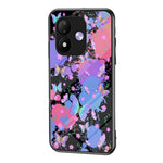 mobilskal för Xiaomi Redmi Note 17 4G (Global) / Note 17 (Indien / Kina) 5G / Note 17 5G (Global), Fjärilsmönster TPU + Skyddande skal i härdat glas