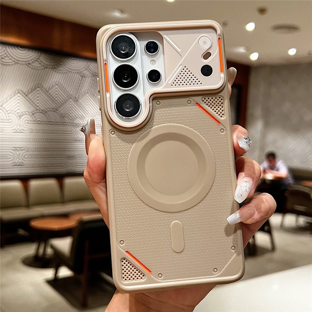 For Samsung Galaxy S24 Ultra Magnetic Case Defender TPU Anti Drop Phone Cover