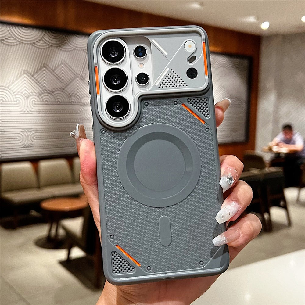 For Samsung Galaxy S24 Ultra Magnetic Case Defender TPU Anti Drop Phone Cover