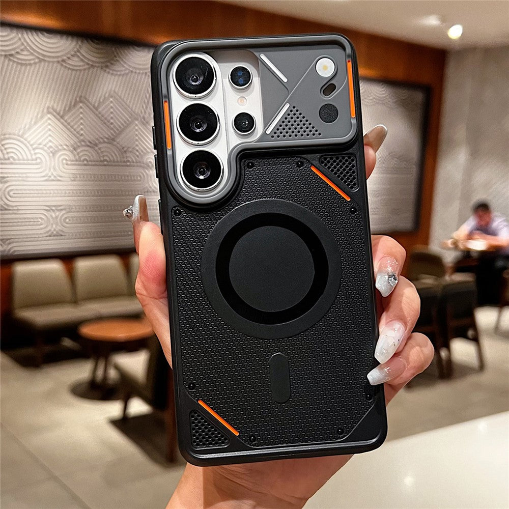 For Samsung Galaxy S24 Ultra Magnetic Case Defender TPU Anti Drop Phone Cover