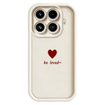 For Xiaomi 17T Pro TPU Case Be Loved Heart Pattern Rubberized Shockproof Phone Cover