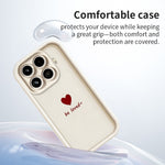 For Xiaomi 17T Pro TPU Case Be Loved Heart Pattern Rubberized Shockproof Phone Cover