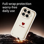 For Xiaomi 17T Pro TPU Case Be Loved Heart Pattern Rubberized Shockproof Phone Cover