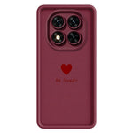 Xiaomi Redmi Note 15 Pro+ 5G (Global) / Poco M8 Pro 5G TPU-skal Be Loved hjärtmönster gummerat stötsäkert mobilskal