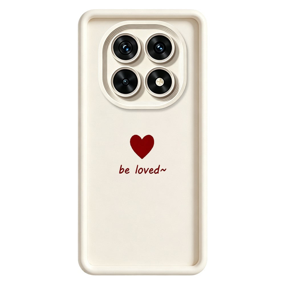 TPU Case For Xiaomi Redmi Note 15 5G (Global)  /  15 4G (Global)  /  Poco M8 5G Be Loved Heart Pattern Rubberized Shockproof Phone Cover