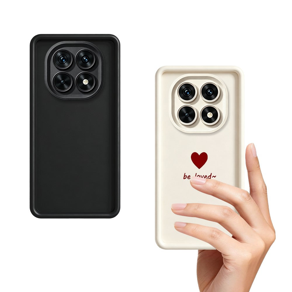 TPU Case For Xiaomi Redmi Note 15 5G (Global)  /  15 4G (Global)  /  Poco M8 5G Be Loved Heart Pattern Rubberized Shockproof Phone Cover