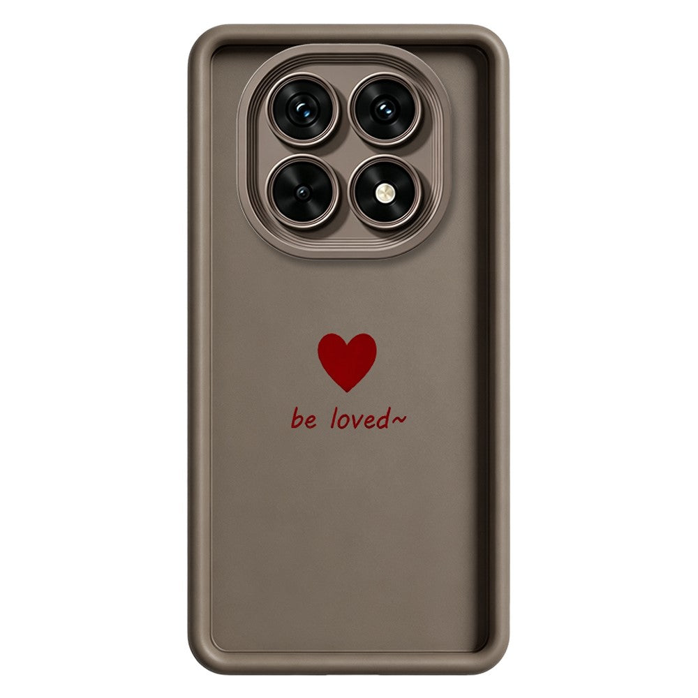 TPU Case For Xiaomi Redmi Note 15 5G (Global)  /  15 4G (Global)  /  Poco M8 5G Be Loved Heart Pattern Rubberized Shockproof Phone Cover