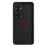 Samsung Galaxy A37 5G TPU-skal Be Loved Hjärtmönster Gummerat Stötsäkert mobilskal