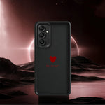 Samsung Galaxy A37 5G TPU-skal Be Loved Hjärtmönster Gummerat Stötsäkert mobilskal