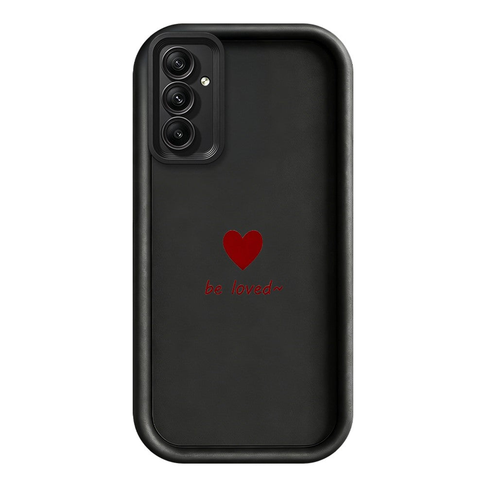 TPU-skal till Samsung Galaxy A18 5G / A18 4G / A17 5G / A17 4G Be Loved hjärtmönster gummerat stötsäkert mobilskal