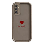 TPU-skal till Samsung Galaxy A18 5G / A18 4G / A17 5G / A17 4G Be Loved hjärtmönster gummerat stötsäkert mobilskal
