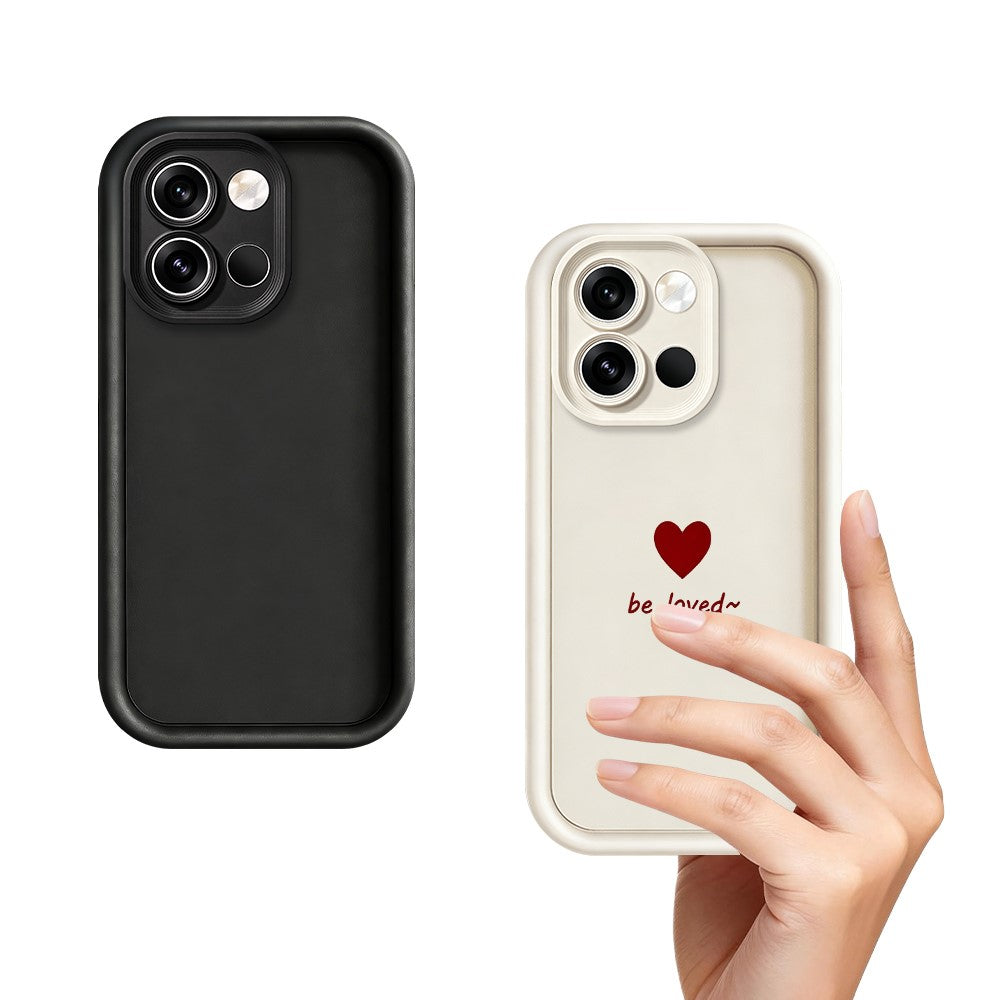OnePlus Nord 6 5G TPU-skal Be Loved hjärtmönster gummerat stötsäkert mobilskydd