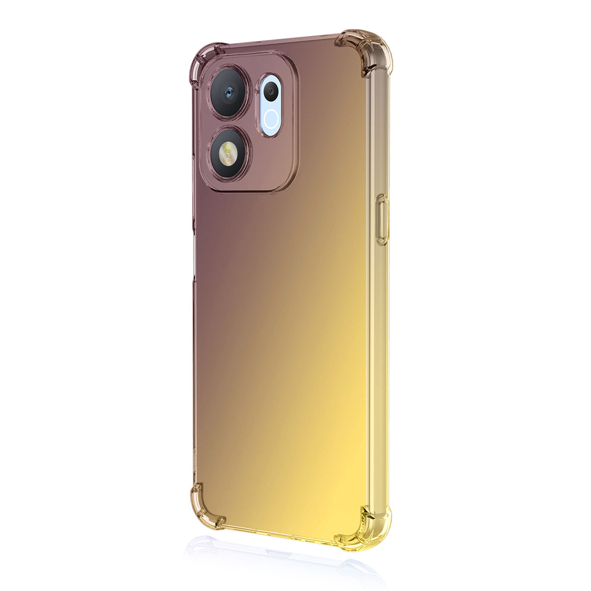 ENKAY til Honor X7e Plus 5G / Honor X7e Plus 4G / Honor 600 Smart 5G TPU-etui Fortykket firehjørners faldbeskyttende telefonbagcover