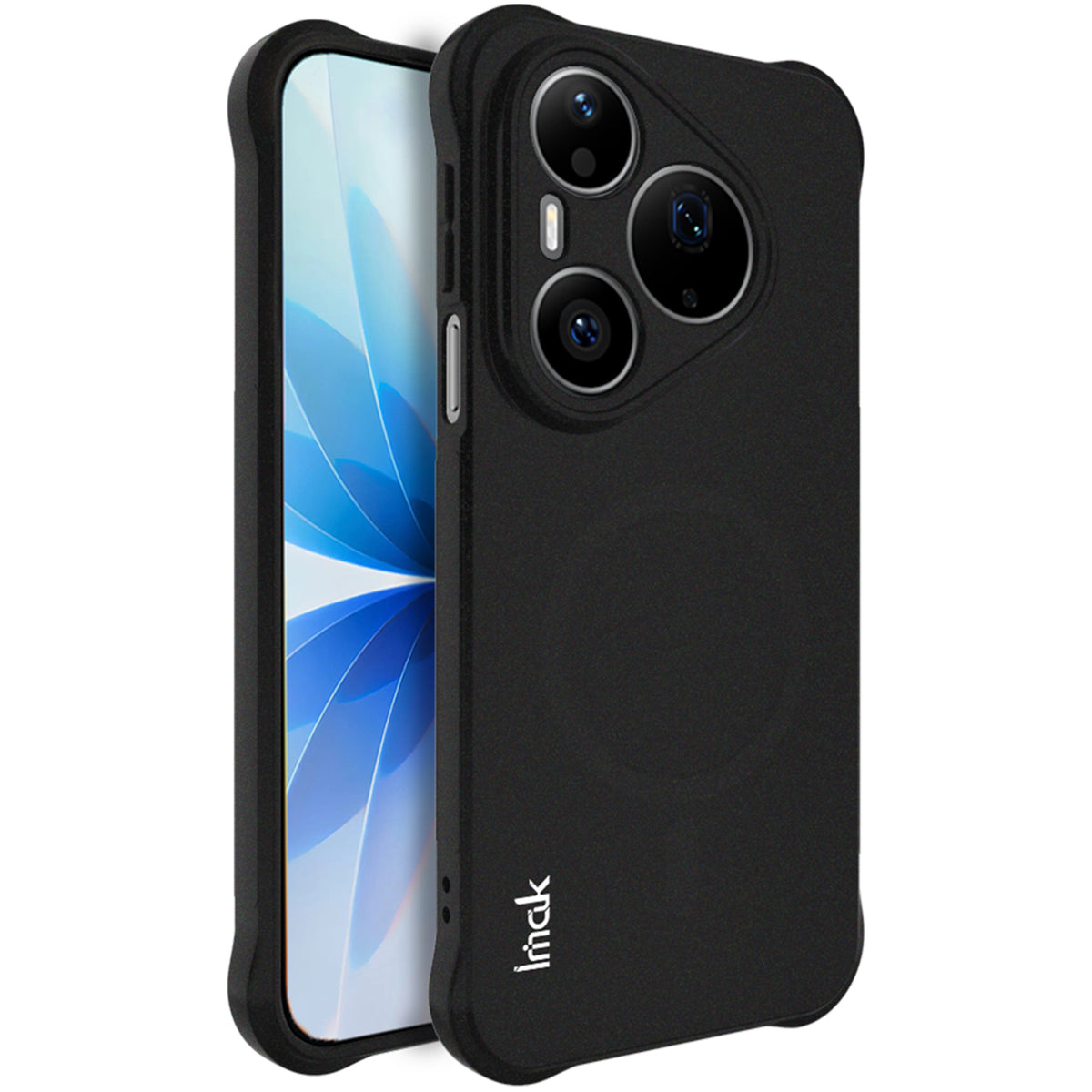 IMAK för Huawei Pura 90s Pro 5G / Huawei Pura 90 Pro Magnetiskt Skal Stötsäker Airbag TPU mobilskal
