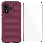 WANLONFENG för Xiaomi Redmi Note 17 (Indien/Kina) 5G / Xiaomi Redmi Note 17 5G (Global) / Xiaomi Redmi Note 17 4G (Global) TPU-skal HD-serien halkfritt mobilskydd med härdat glas