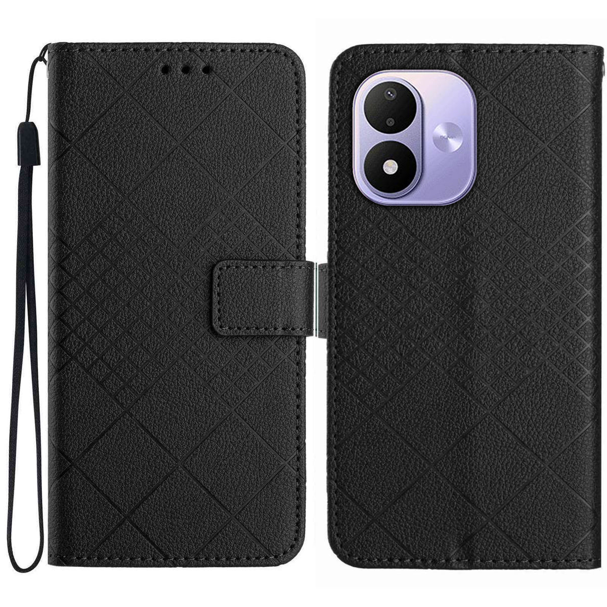 Xiaomi Redmi Note 17 5G (Global) / Xiaomi Redmi Note 17 (Indien/Kina) 5G / Xiaomi Redmi Note 17 4G (Global) Plånboksfodral med tryck, PU-läder, fällbart fodral, mobilfodral