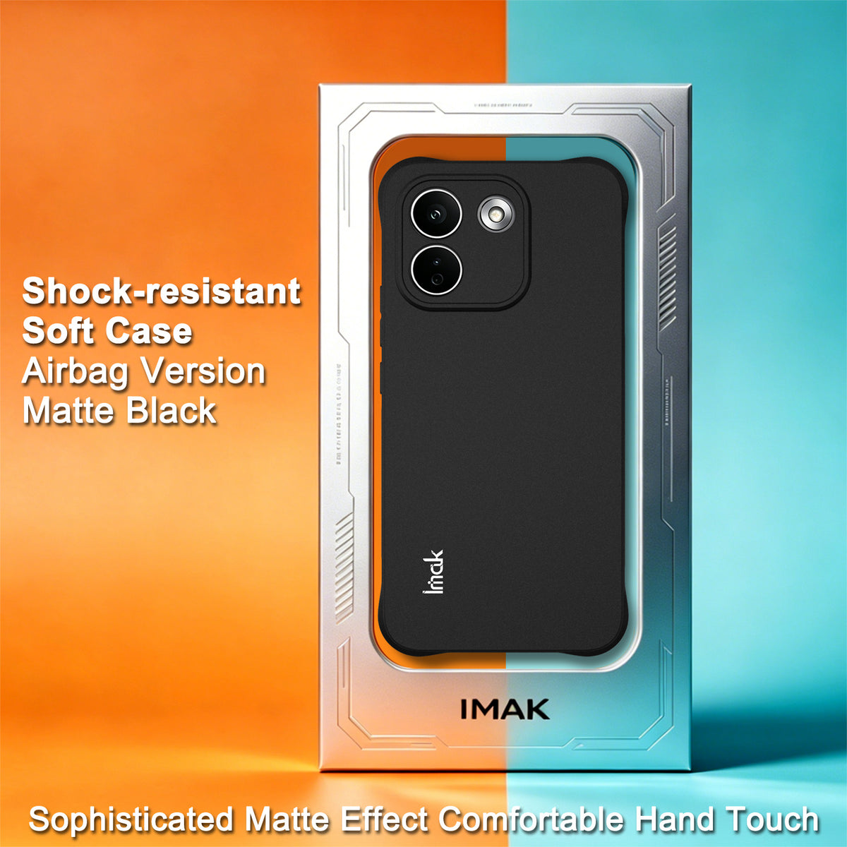 IMAK for Xiaomi Redmi Note 17 Pro Max 5G Case TPU Phone Cover Airbag Shockproof Protection