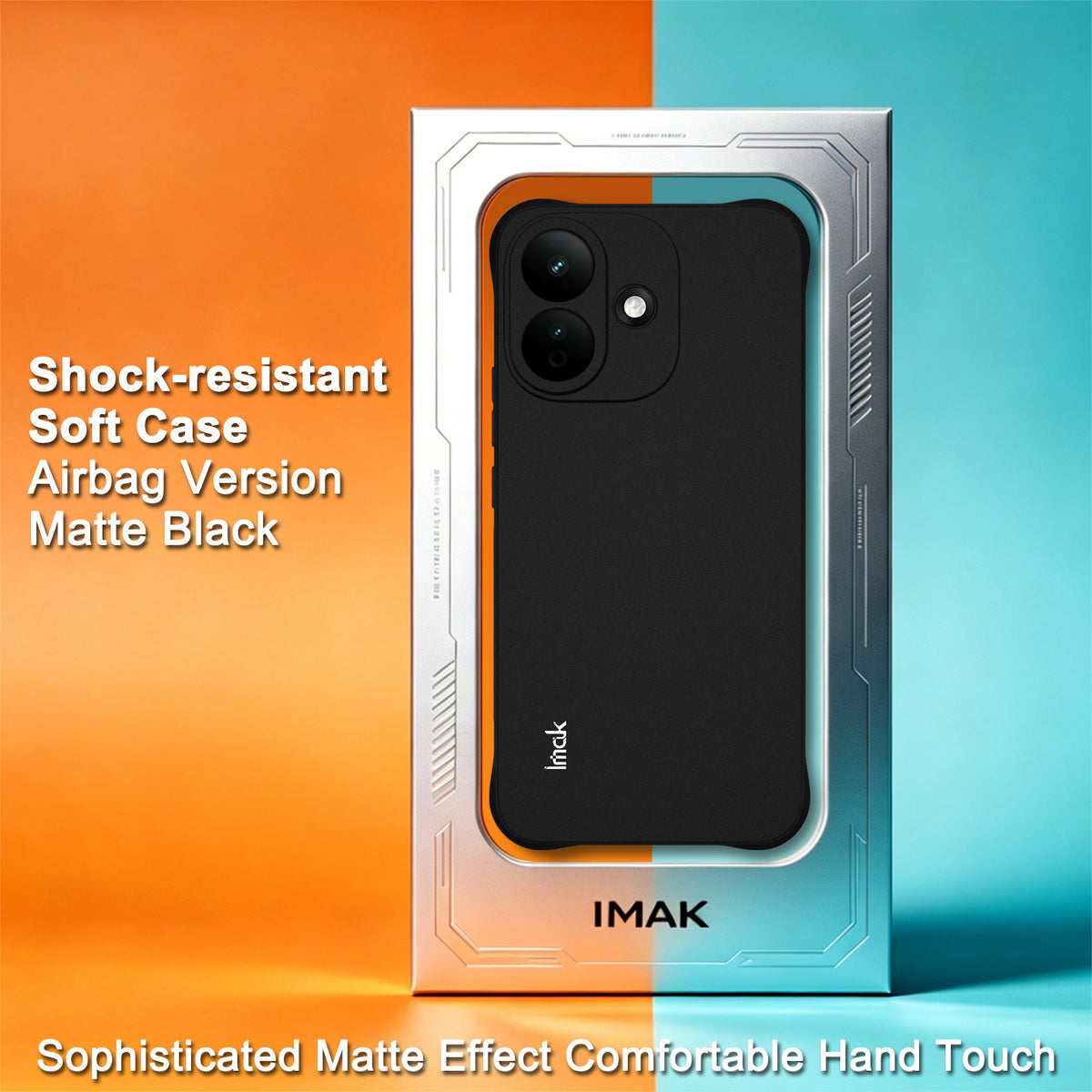 IMAK for Xiaomi Redmi Note 17 Pro 5G Case TPU Phone Cover Airbag Shockproof Protection