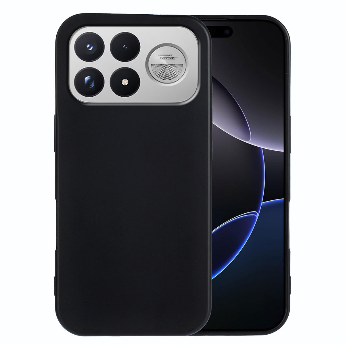 Xiaomi Redmi K100 Pro Max 5G (Kina) TPU-skal mjukt matt anti-fingeravtrycksskydd för mobil