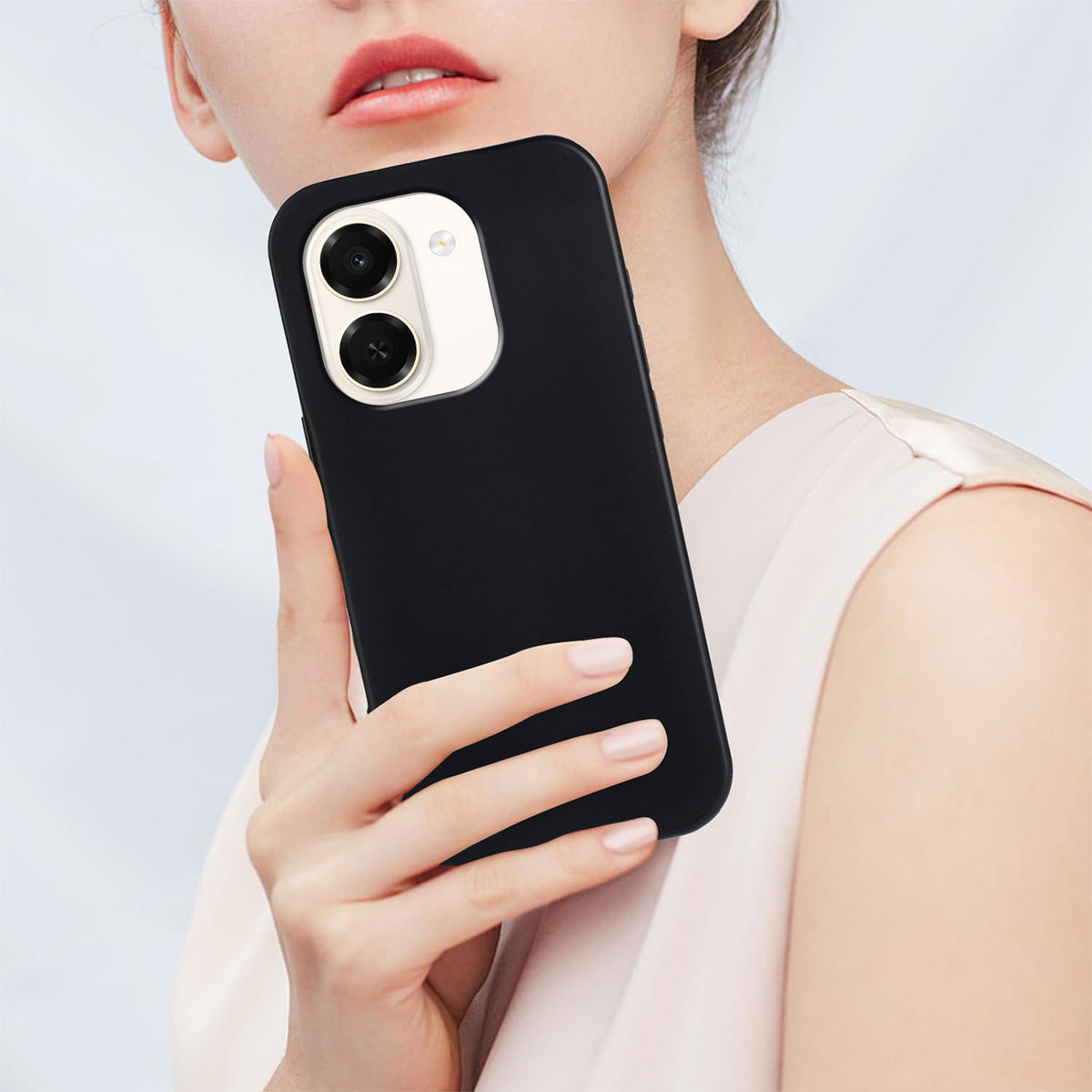 Til Honor X6e 4G / Honor Play 80 Plus 5G / Honor X7e 4G TPU-cover Blød mat anti-fingeraftryk telefonbagcover