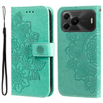 For Huawei nova 16 SE 5G Case Floral Pattern PU Leather Wallet Stand Phone Cover