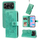 For Huawei nova 16 SE 5G Case Floral Pattern PU Leather Wallet Stand Phone Cover