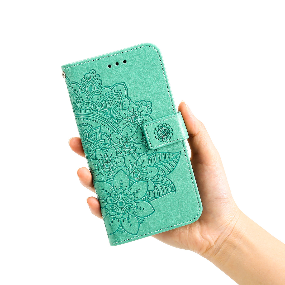 For Huawei nova 16 SE 5G Case Floral Pattern PU Leather Wallet Stand Phone Cover