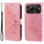 For Huawei nova 16 SE 5G Case Floral Pattern PU Leather Wallet Stand Phone Cover