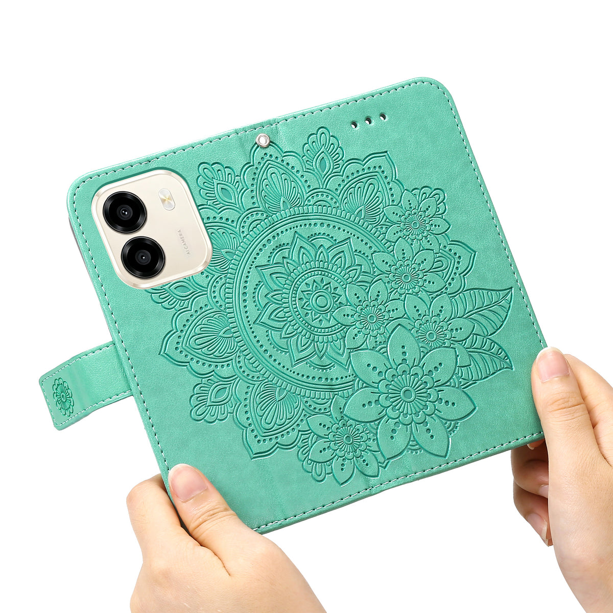 For Honor X7e 4G / Honor Play 80 Plus 5G / Honor X6e 4G Case Floral Pattern PU Leather Wallet Stand Phone Cover