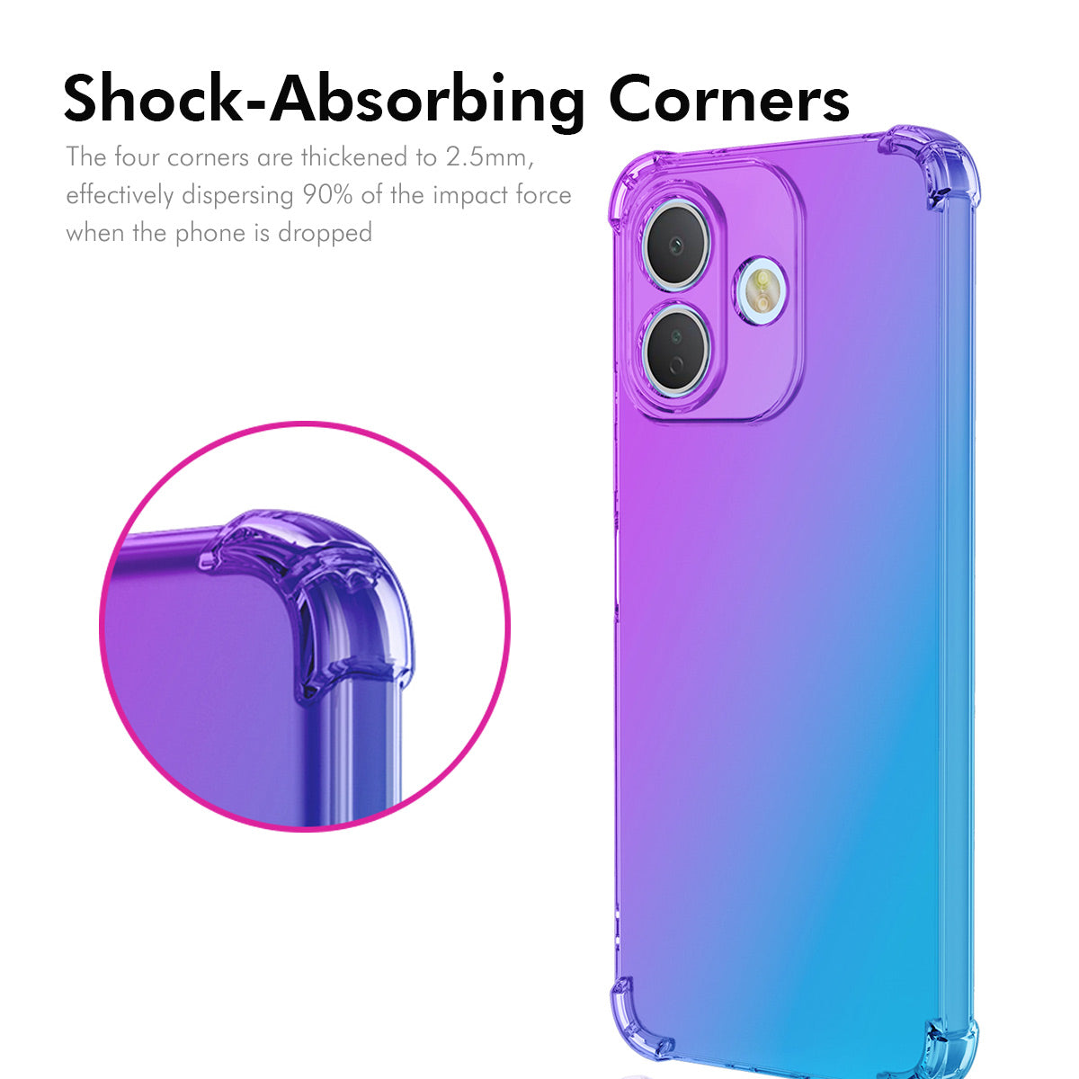 ENKAY for Xiaomi Redmi Note 17 Pro 5G TPU Case  Thickened Four Corner Drop-proof Phone Back Cover