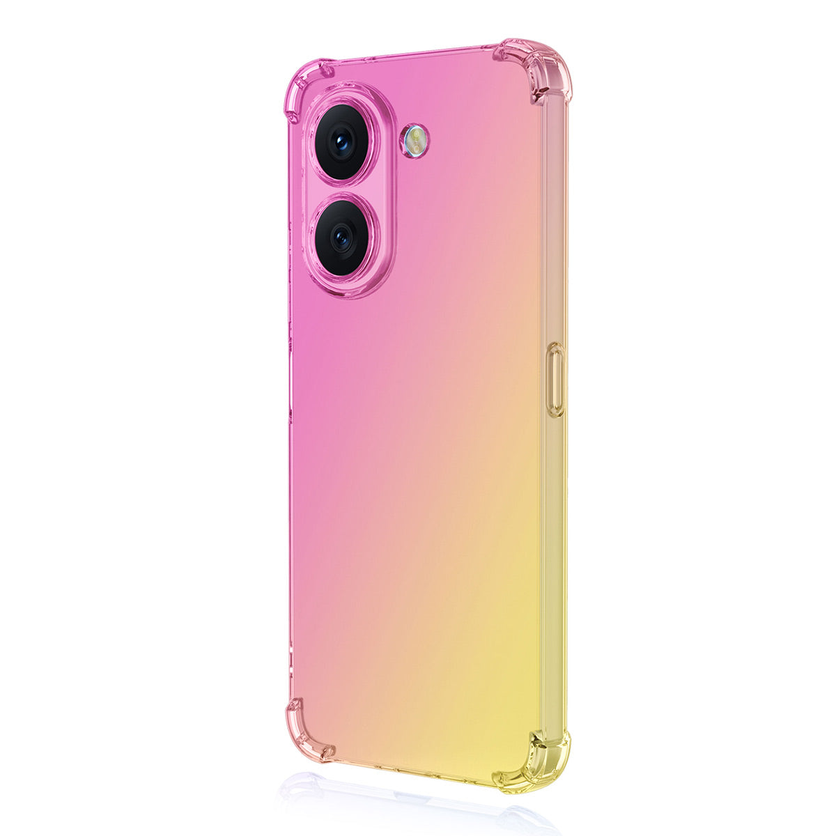 ENKAY til Honor X7e 4G TPU Cover Tyknet Fire Hjørner Drop-proof Telefon Bagcover